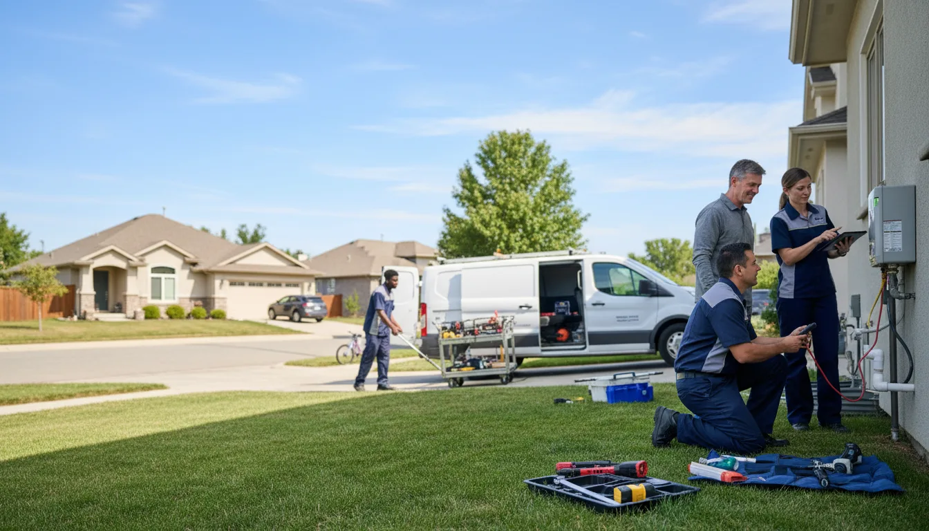 Tankless water heater service in Hartland, WI